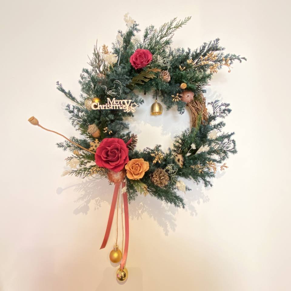 聖誕花圈-大