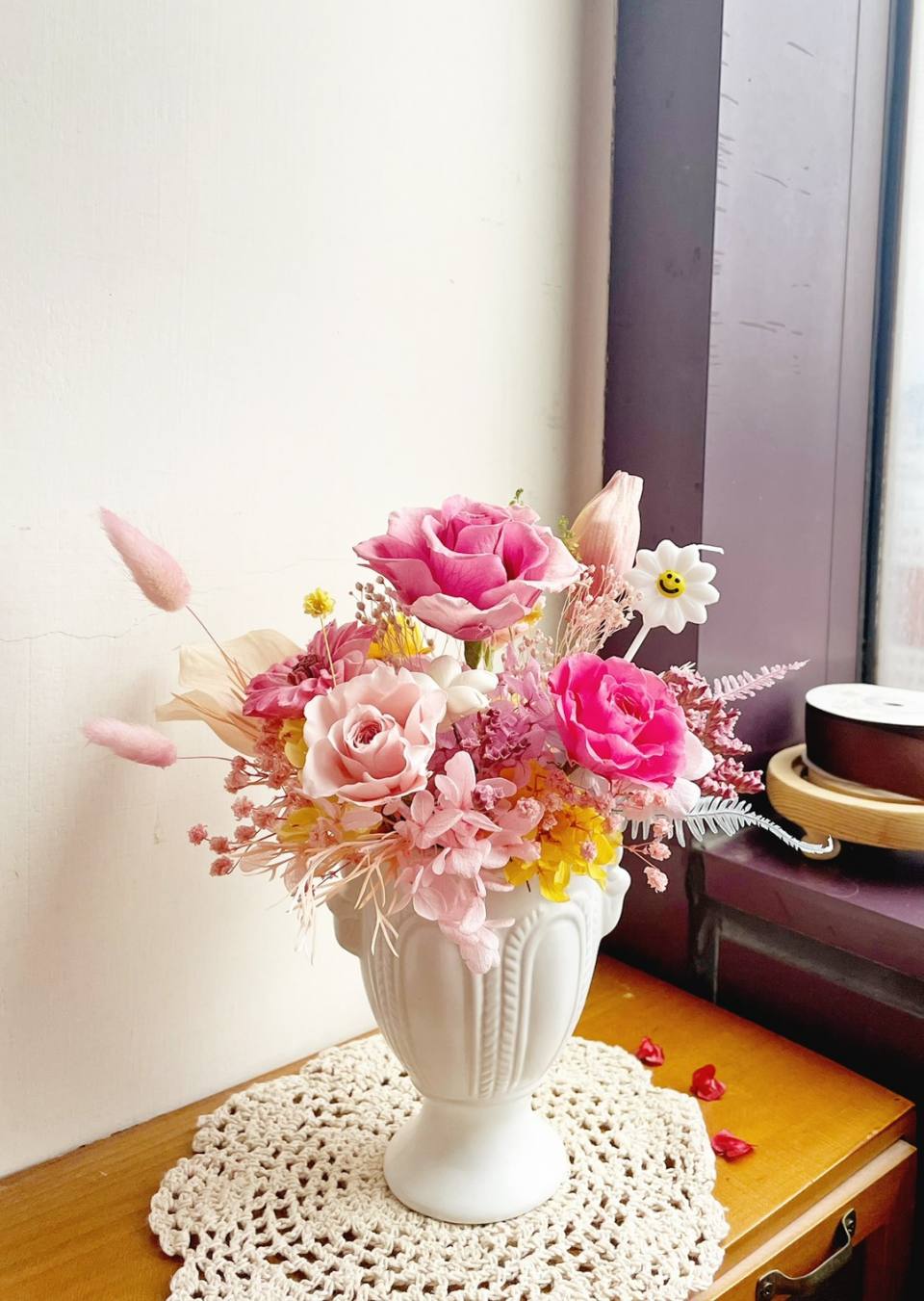 古典永生小花禮/開幕花禮/升遷花禮/祝賀花禮