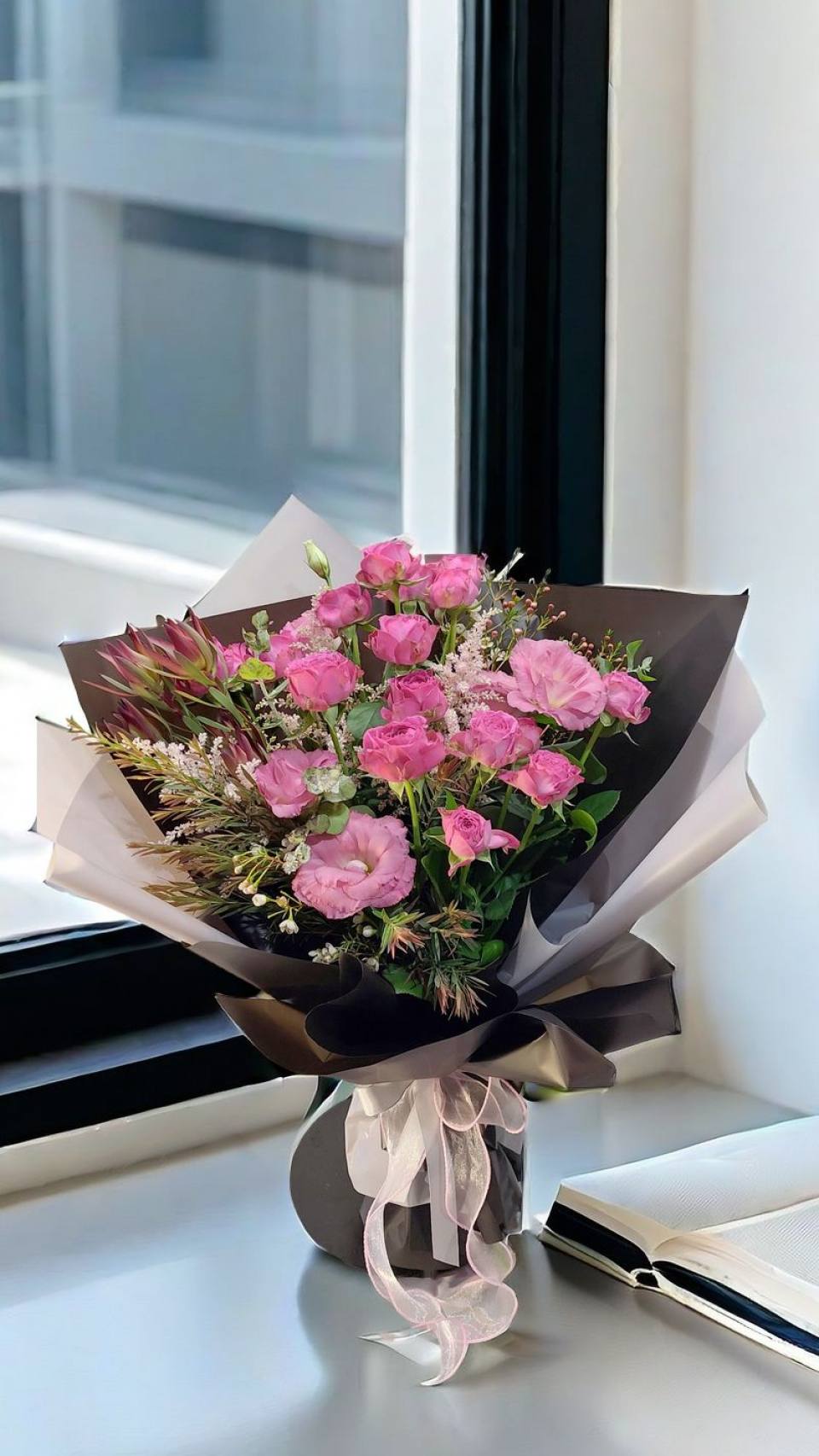 浪漫花束-實拍圖片