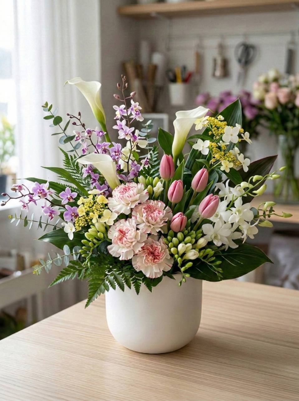 優雅春日繽紛花禮