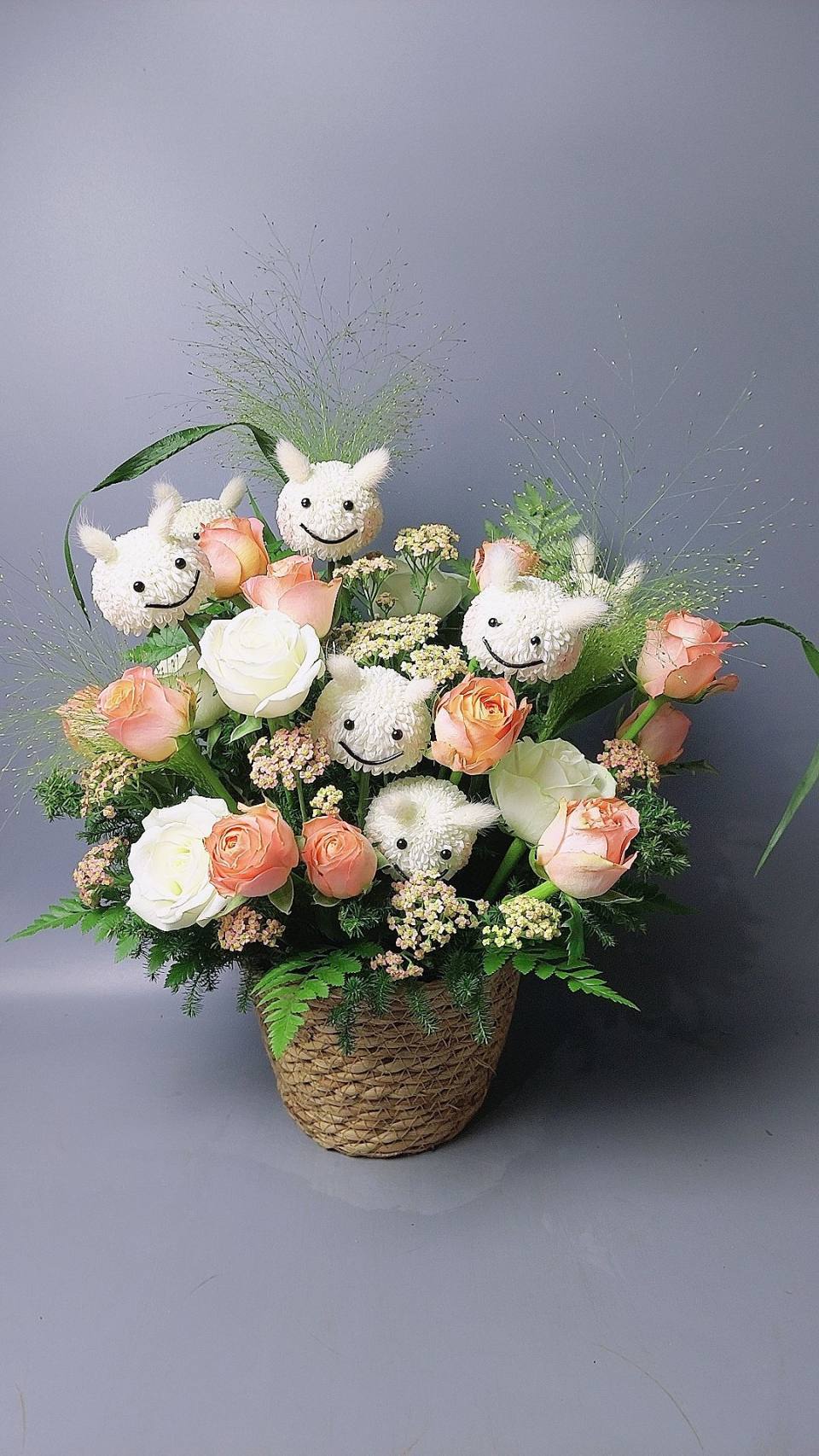 可愛的花禮