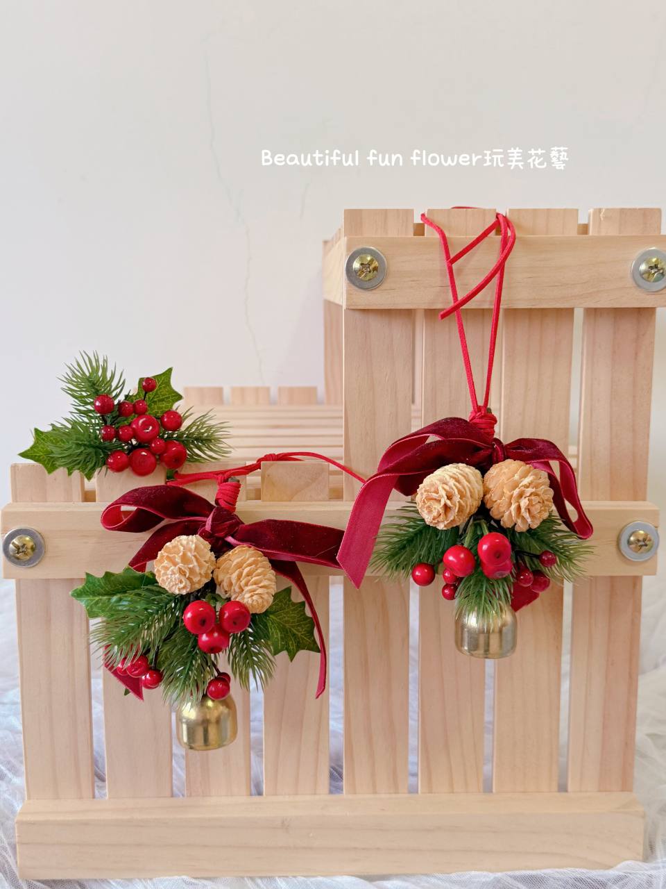 聖誕🎄門鈴掛件裝飾小物