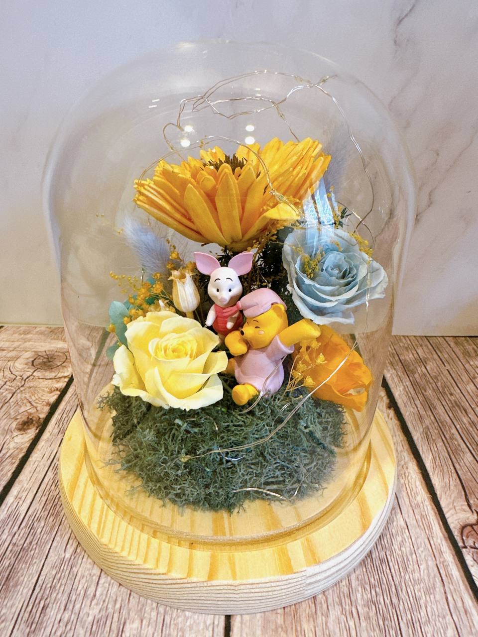 客製化公仔小夜燈 凱蒂貓/維尼送花/夏威夷凱蒂貓/庫洛米