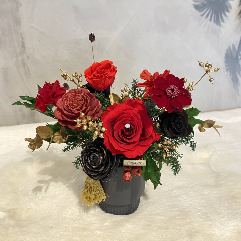 桌上花飾