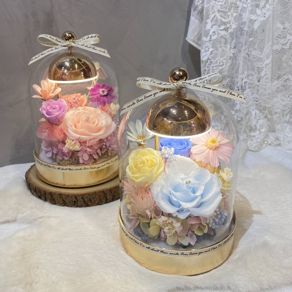 柔光小花室・USB充電花禮