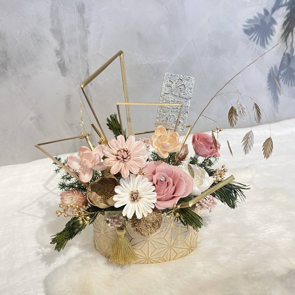 高雅年節花禮-實拍圖片