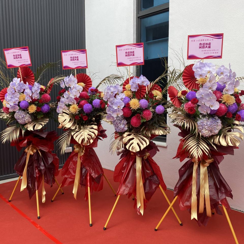 開幕高架花籃(限台中市區及彰化市區)