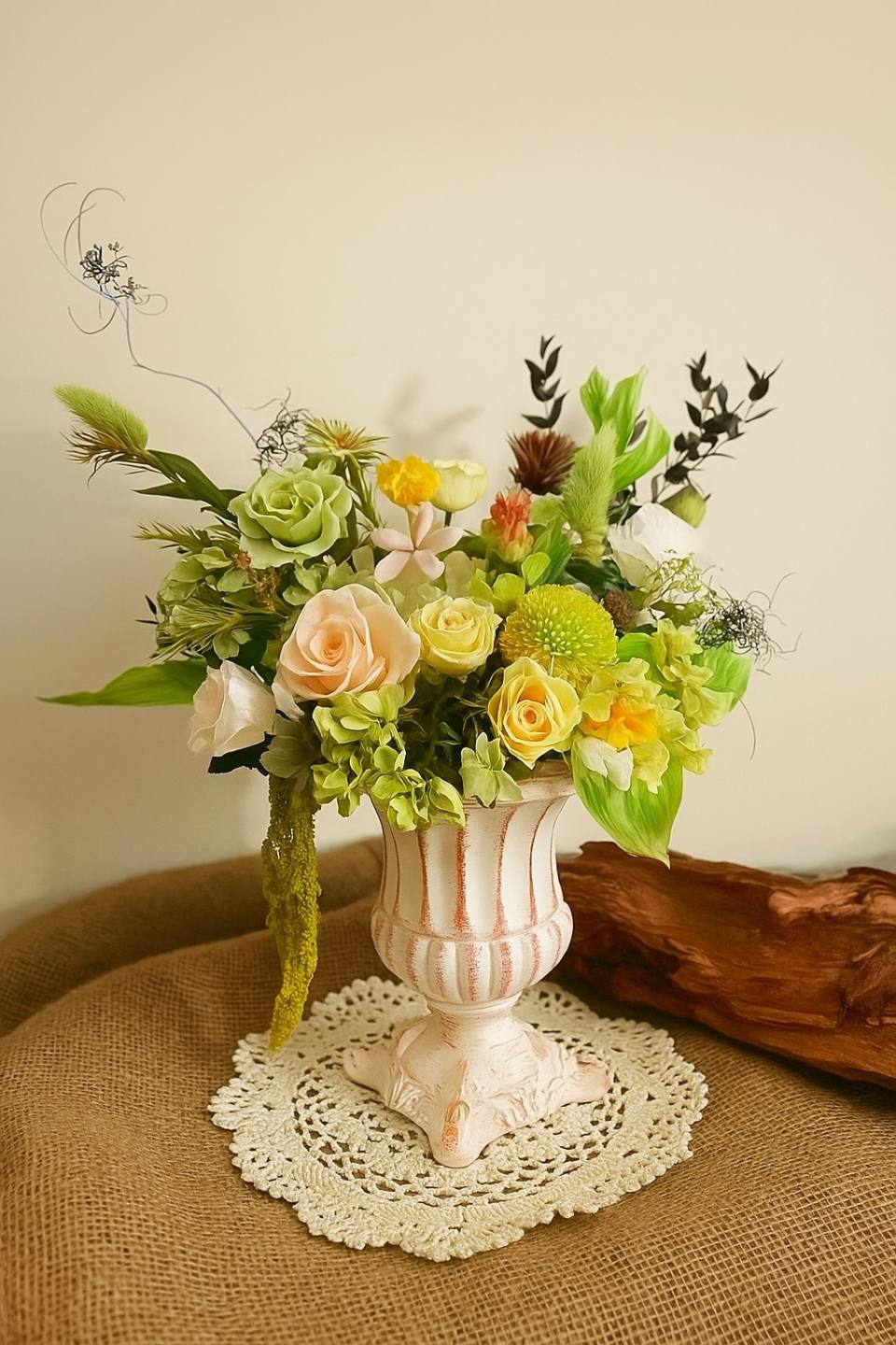 【永生花禮】春光綻放永生花/開幕花禮/升遷花禮/祝賀花禮-實拍圖片